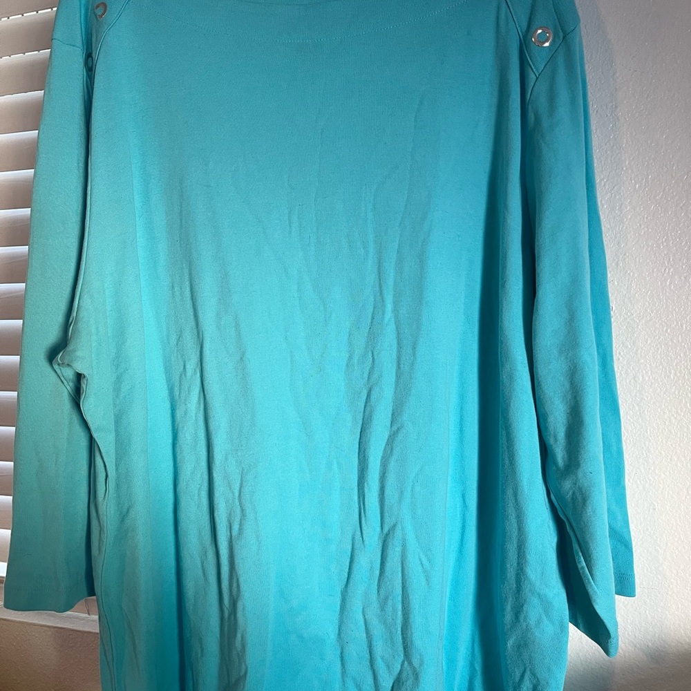 Karen Scott Aqua Top
